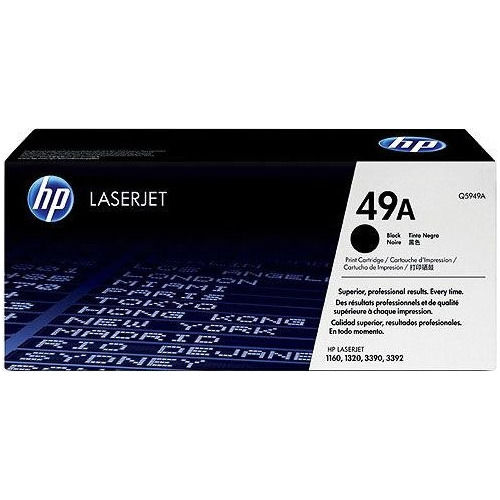 Toner Hp 49a Caja Negra (q5949a) Original Y Facturado