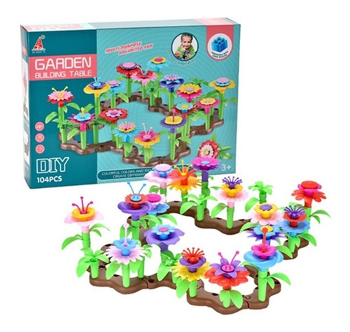 Bloques Jardin De Flores 104 Piezas Compatible Con Lego Best