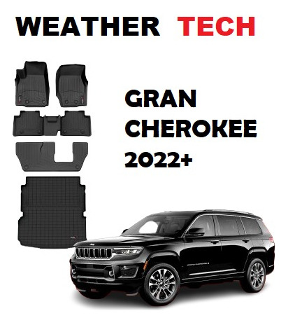 Alfombras Weather Tech Gran Cherokee 2022+