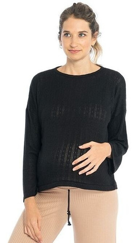Sweater Embarazada Lanita Trenza - Venga Madre