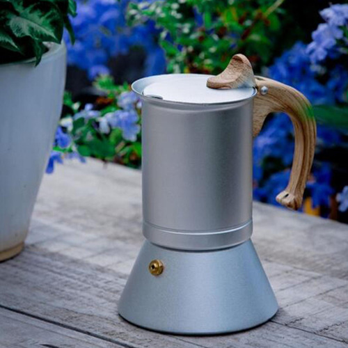 Cafetera Espresso Portátil 6 Tazas/10 Onzas Para Acampar Al