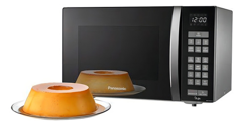 Micro-ondas Panasonic Style NN-ST674SRU aço inoxidável 32L