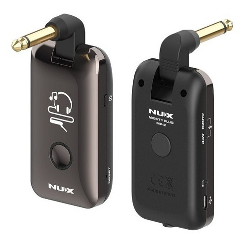 Amplificador Auriculares Guitarra Bajo Nux Mp-2 Mighty Plug