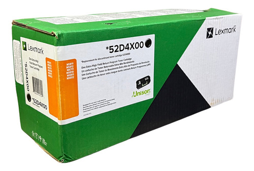 Toner Original Lexmark Ms711/ms811 52d4x00 45,000 Páginas