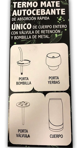 Imagen 3 de 8 de Mate Automático Decorado Con Base De Metal Silmar