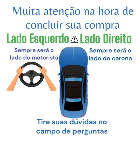 Lente Farol Esquerdo Ford Mustang 2017 2018 19 2020 21 22 23