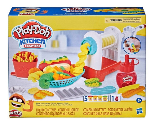 Máquina De Espirales Fritas Set Kitchen - Play Doh - Vaj