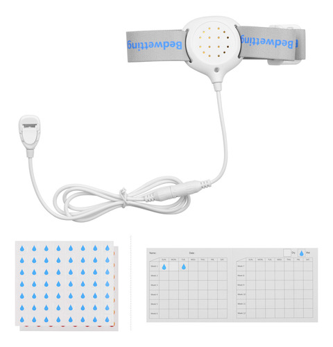 Alarma De Enuresis Nocturna Con Indicador De Vibración Led Q