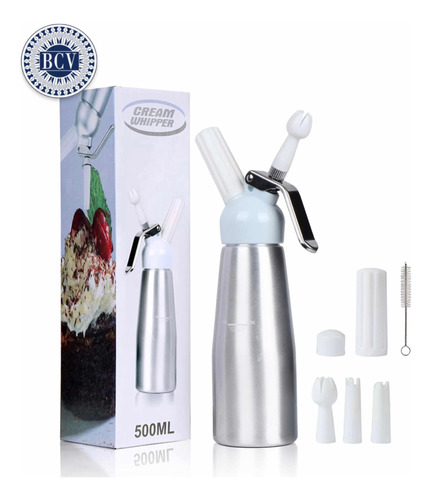 Sifon Dispensador Crema Chantilly Chantillera Cremera 500ml