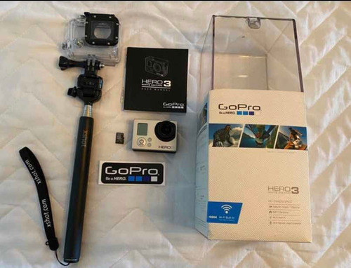Gopro Hero3 White + Acessórios