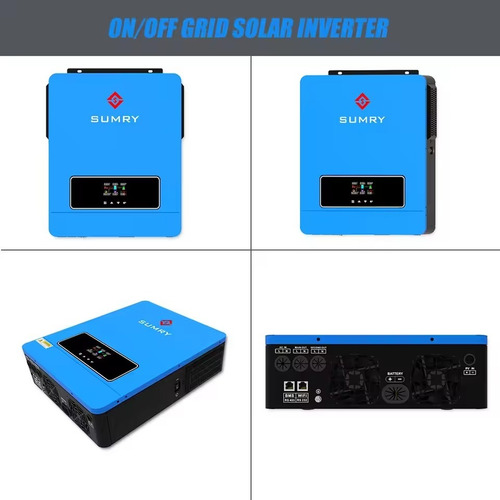 Inversor Híbrido 6.2kw Sem E Com Bateria Off+ongrid 48v/220v