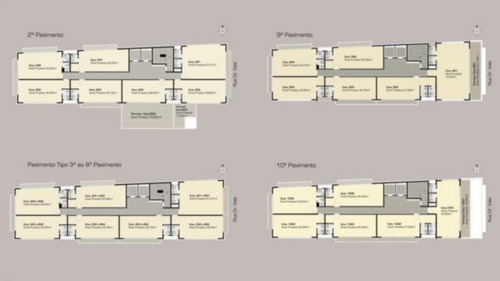 Imagem 6 de 7 de Conjunto/sala - 3948