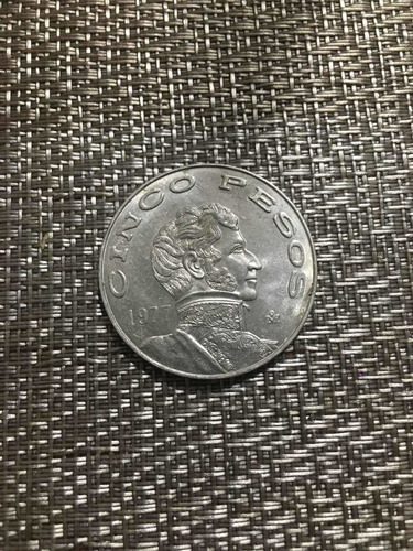 Moneda Antigua $5 1977