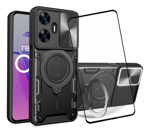 Funda Uso Rudo Para Realme C55 Carcasa+ Screen Mica