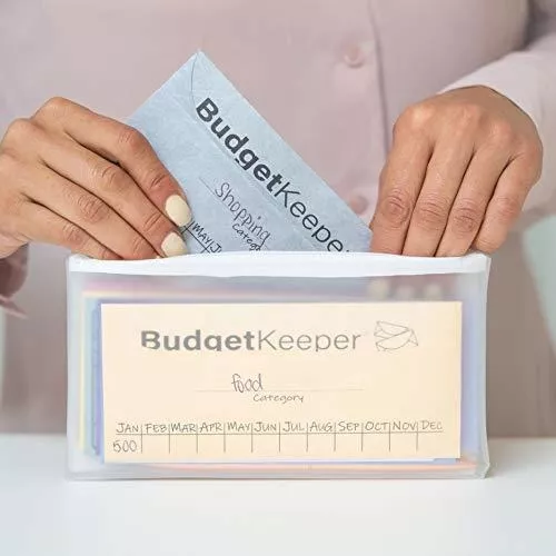 Sistema de sobres de efectivo para presupuestar y ahorrar dinero - Budget  Keeper - Paquete de 12 colores surtidos