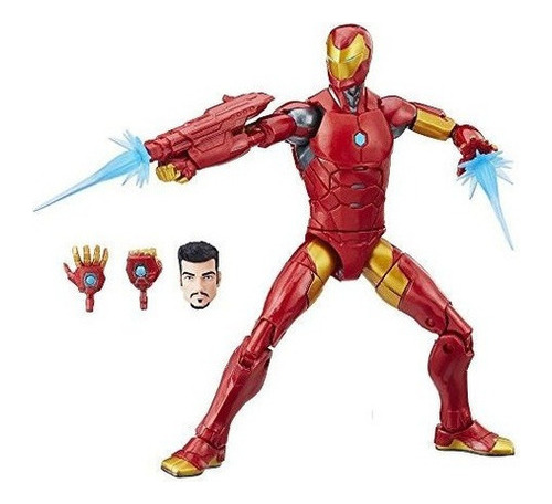 Marvel Black Panther Legends Series Iron Man, 6 Pulgadas