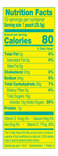 Arizona Sour Fruit Snacks Mixed Lemonade 255g Americano