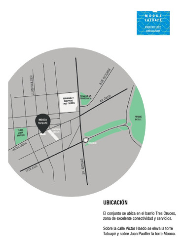 Apartamento En Venta 1 Dormitorio + Balcón En Tres Cruces. Edificio Mooca Y Tatuape. Entrega Octubre 2025