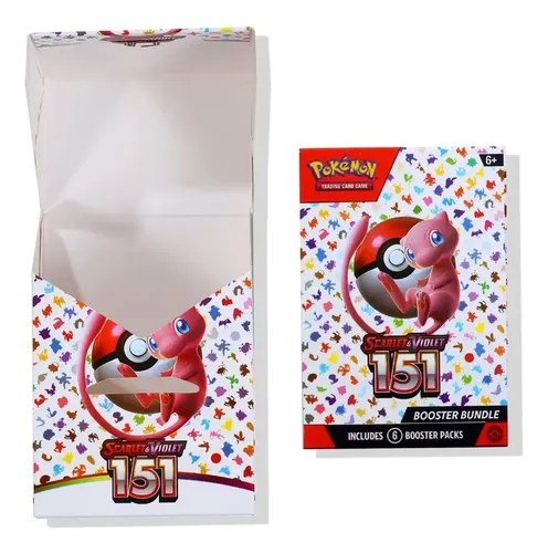 Pokémon 151 Booster Bundle - S & V TCG & Conjunto Pokémon 151 Tcg Scarlet E Violet 6 Pacotes @ | MercadoLivre