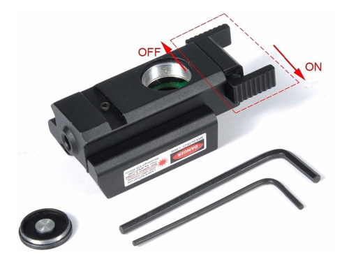 Imagen 2 de 6 de Mini Láser Para Riel 20mm Picatinny
