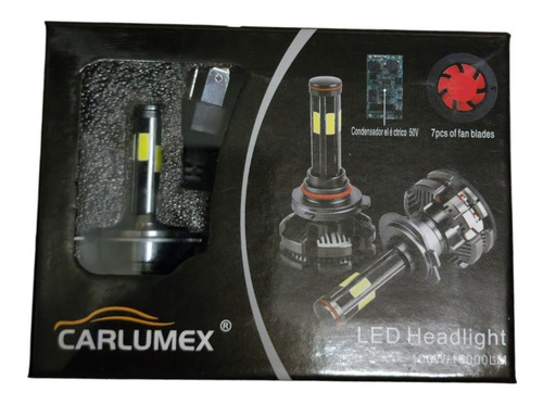 Led 6 Caras Cambus H7 Carlumex 1000 Watts 16,000 Lumenes