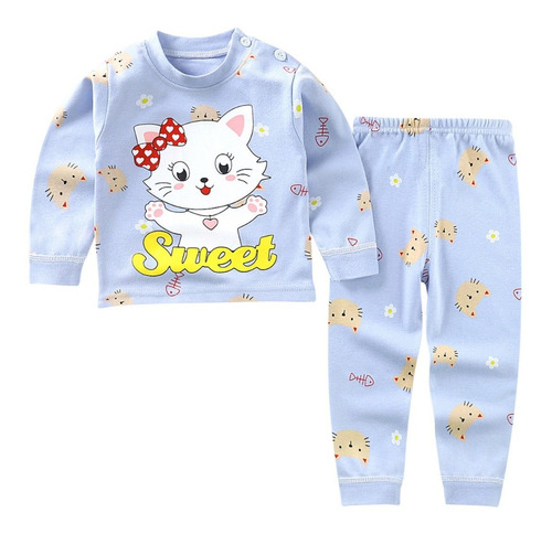 Pijama Bebe Niños Conjunto Forro Polar Pantalon + Poleron