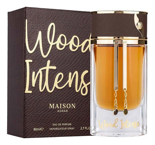Maison Asrar Wood Intense Eau De Parfum 80ml Unisex Volumen De La Unidad 80 Ml