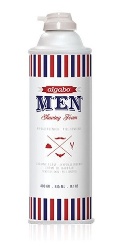 12 Espuma De Afeitar Algabo 415 Ml ( Barberia Mayorista )