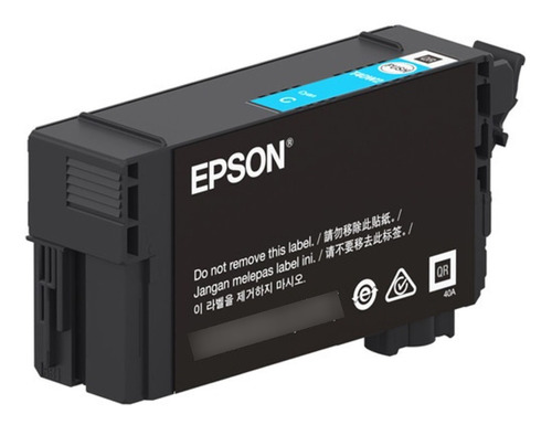 Cartucho Tinta Epson T40w220 T3170 T40w Cian 50 Ml Alto Rend