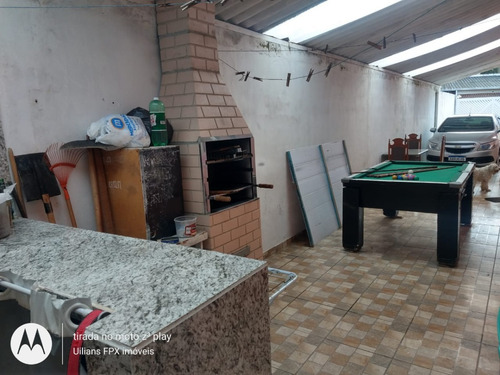 Imagem 1 de 13 de Casa Na Praia, No Bairro Savoy 2 Em Itanhaém, Área Gourmet Com Churrasqueira