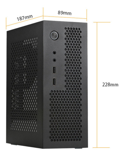 A09 Htpc Computer Case Suministros Profesional Vertical Y
