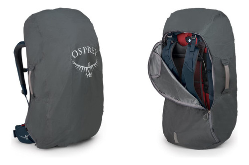 Morral Escolar Osprey Fairpoint 10003693 Color Azul Espacial Apagado Diseño Lisa 55l