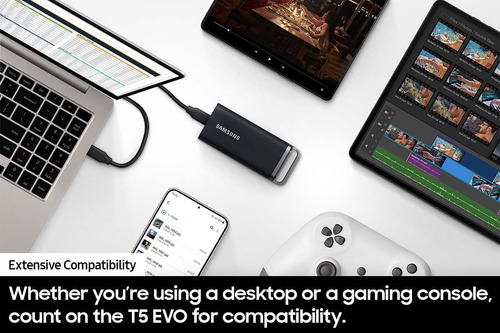 Samsung T5 Evo Ssd Portátil De 8 Tb, Unidad