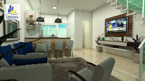 Imagem 5 de 15 de Casa Com 2 Dormitórios À Venda, 65 M² Por R$ 250.000 - Jardim Belas Artes - Itanhaém/sp - Ca0558