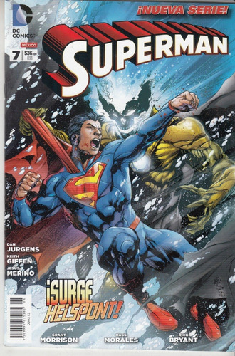  Dc Comic Superman The New 52 # 7 ¡nueva Serie!