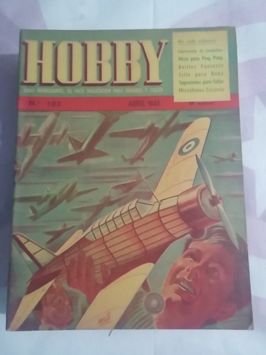 Revista Hobby 105 Abr 1945 Modelo De Galera Ateniense