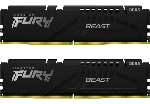 Memoria Ram Ddr5 32gb 6000mhz Kingston Kf560c40bbk2-32 /vc