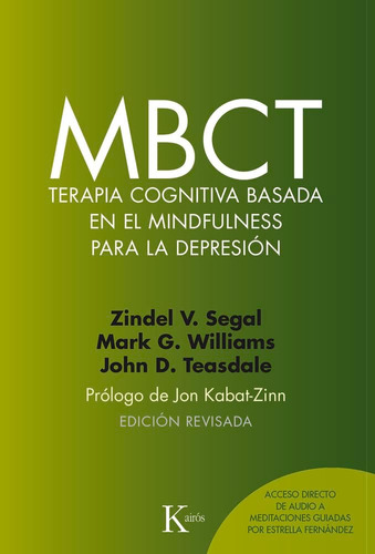 Libro: Mbct Terapia Cognitiva Basada En El Mindfulness Para 