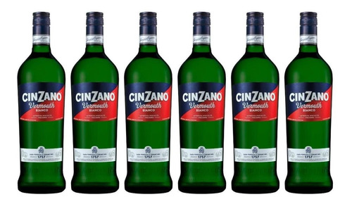 Aperitivo Cinzano Bianco 950 Ml X6 Vermouth - Fullescabio