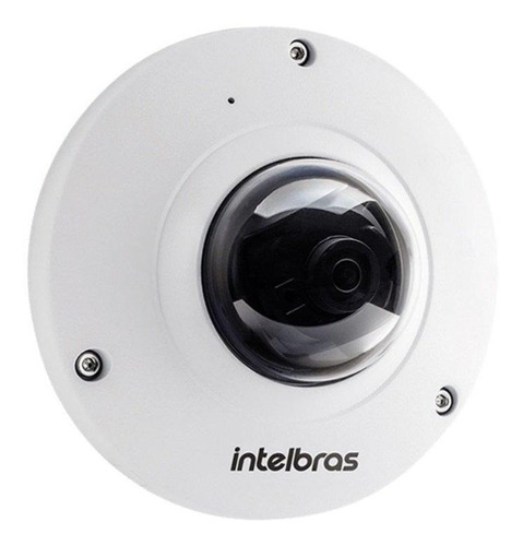 Câmera de segurança Intelbras VIP 5500 F 5000 com resolução de 5MP visão noturna incluída, olho de peixe.