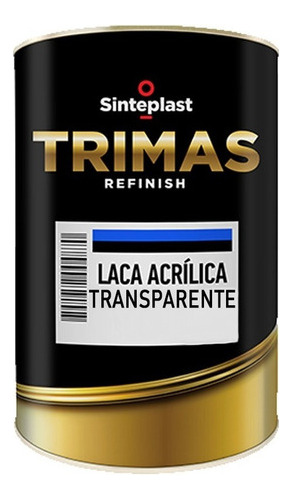 Laca Acrilica Transparente 3,5l Trimas Sinteplast Mm