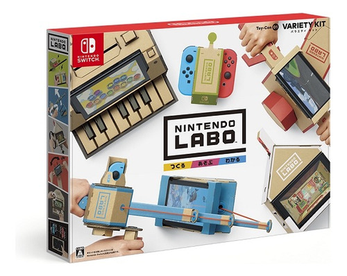 Nintendo Labo Variety Kit Con Dos Juegos Sin Armar