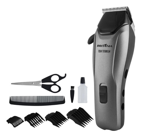 Máquina De Cortar Cabelo Bcr18t 18w Titanium 127v