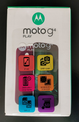 Celular Moto G4 Negro