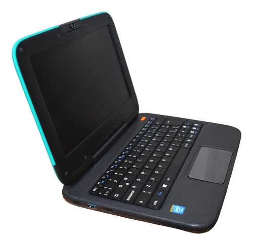 Netbook Exo Win 10 4gb Ram Outlet Disco 320gb Hdmi Cam Wifi Celeste