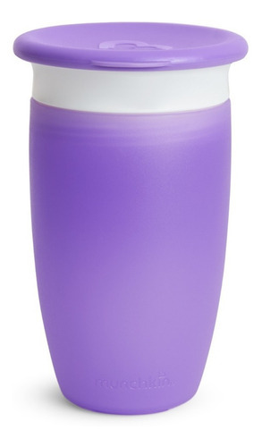 Copo 360º Munchkin Miracle Cup +6m Com Tampa Cor Roxo