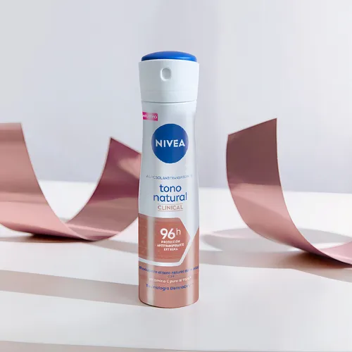 "Desodorante Nivea Clinical Tono Natural Spray 150 ml "