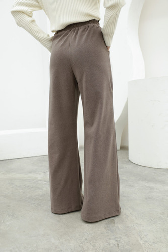 Pantalón Palazzo Mujer Con Pespunte Kailashop