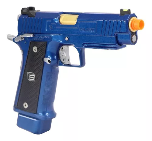 Airsoft Pistola Aw/salient Arms Ds 5.1 Aluminium Gbb Blue