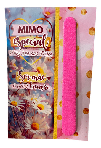 50 Lembrancinhas Dia Das Mães Card Com. Lixa